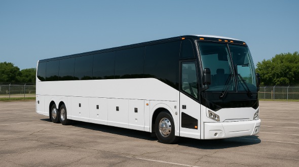 Exterior of Charter Bus Company Cedar Rapids's ADA Charter Bus in Cedar Rapids