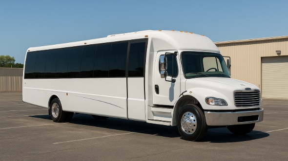 cedar rapids 30 passenger party bus